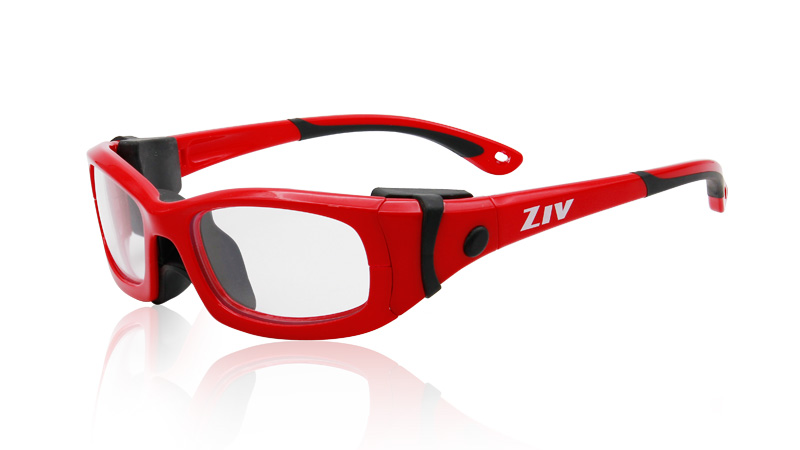 ZIV太陽眼鏡 近視運動安全眼鏡SPORT RX系列   亮紅框 編號110
