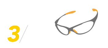 ZIV運動眼鏡建議保養方式，眼鏡橡膠材質的部份是消耗品，請記得使用後要清洗乾淨