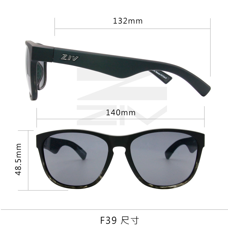 ZIV運動眼鏡10周年復刻版太陽眼鏡眼鏡尺寸