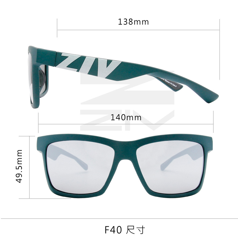 ZIV運動眼鏡10周年復刻版太陽眼鏡眼鏡尺寸