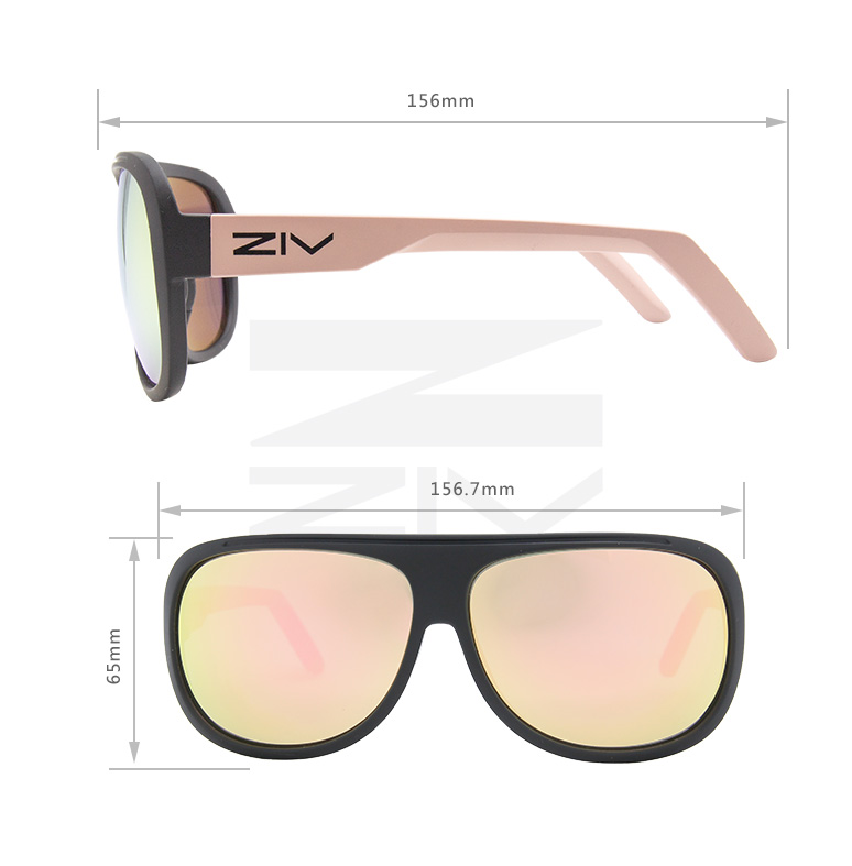 ZIV 2020潮牌眼鏡EXIT尺寸圖