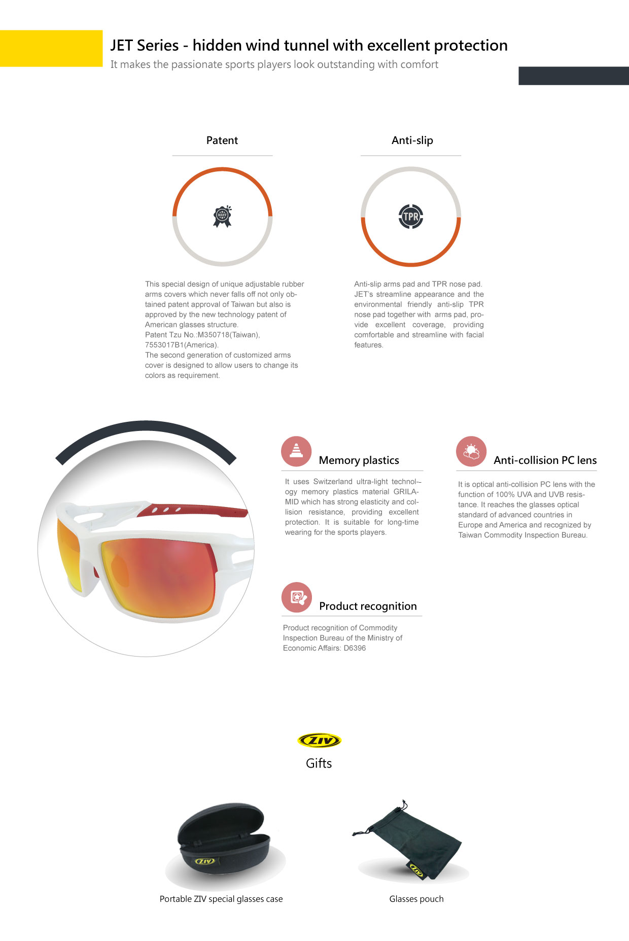 JET  ZIV太陽眼鏡  ZIV sunglasses